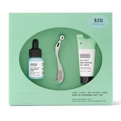 Brand New Versed 3 Piece Skincare Gift Set 