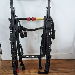Allen 4 Bike Trunk Rack - Model S104 ( Brand New, Never Used, Out of Box)