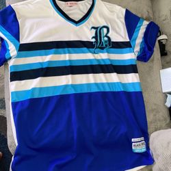 Black Pike , Jersey , Blue , 3xl