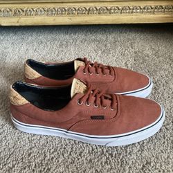 Vans Era 59 Cork Twill Low Top Men’s Sk8 Sneakers Size 11.5