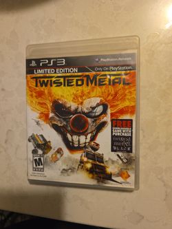 Ps3 game Twisted Metal