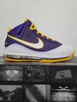 Nike LEBRON 7 QS "Media Day" (2020) ✅️ Size 9.5 Men's 🆕️ Brand New, DS  100% Authentic Guaranteed 👌🏼 Lebron VII Lakers 🔥🔥
