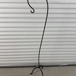 Tall Standing Iron Plant Hanger (5 Ft 4 Tall)