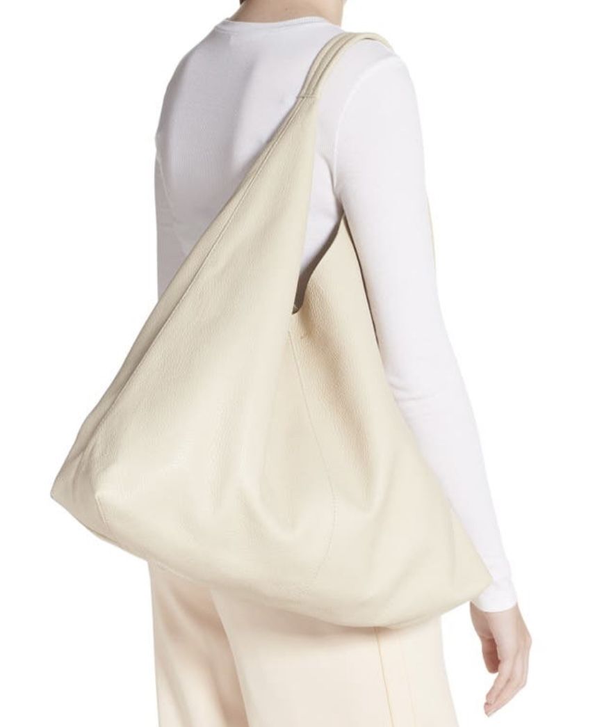 KURT GEIGER LONDON Violet Leather Hobo Bag