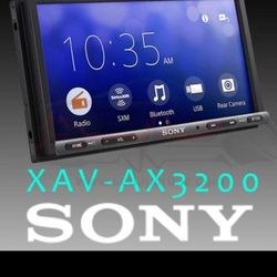 SONY XAV-AX3200 DOUBLE DIN HEAD UNIT