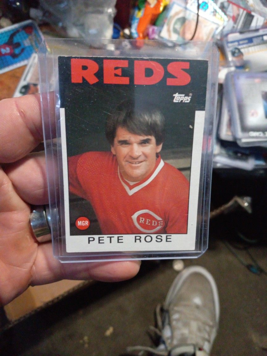 1986 TOPPS LEGENDARY PETE ROSE