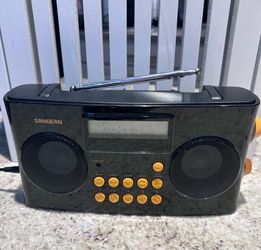 Sangean PR-D17 AM/FM Stereo Portable Radio for the Vision Impaired