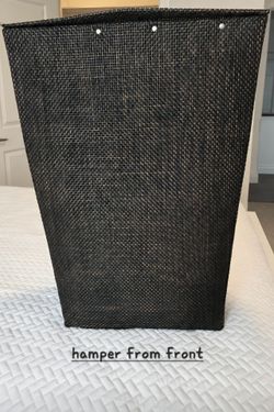 Brown Wicker Hamper