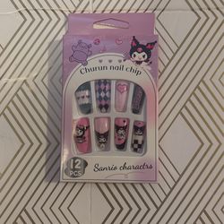 Kuromi Nail Press On