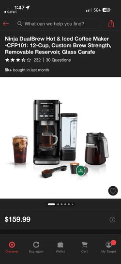 Ninja Dual Brew Hot & Iced Coffee Machine