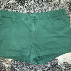 Merona Green Chino Shorts - Woman’s Size 12