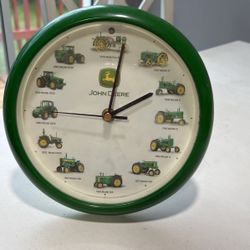 John Deere Clock