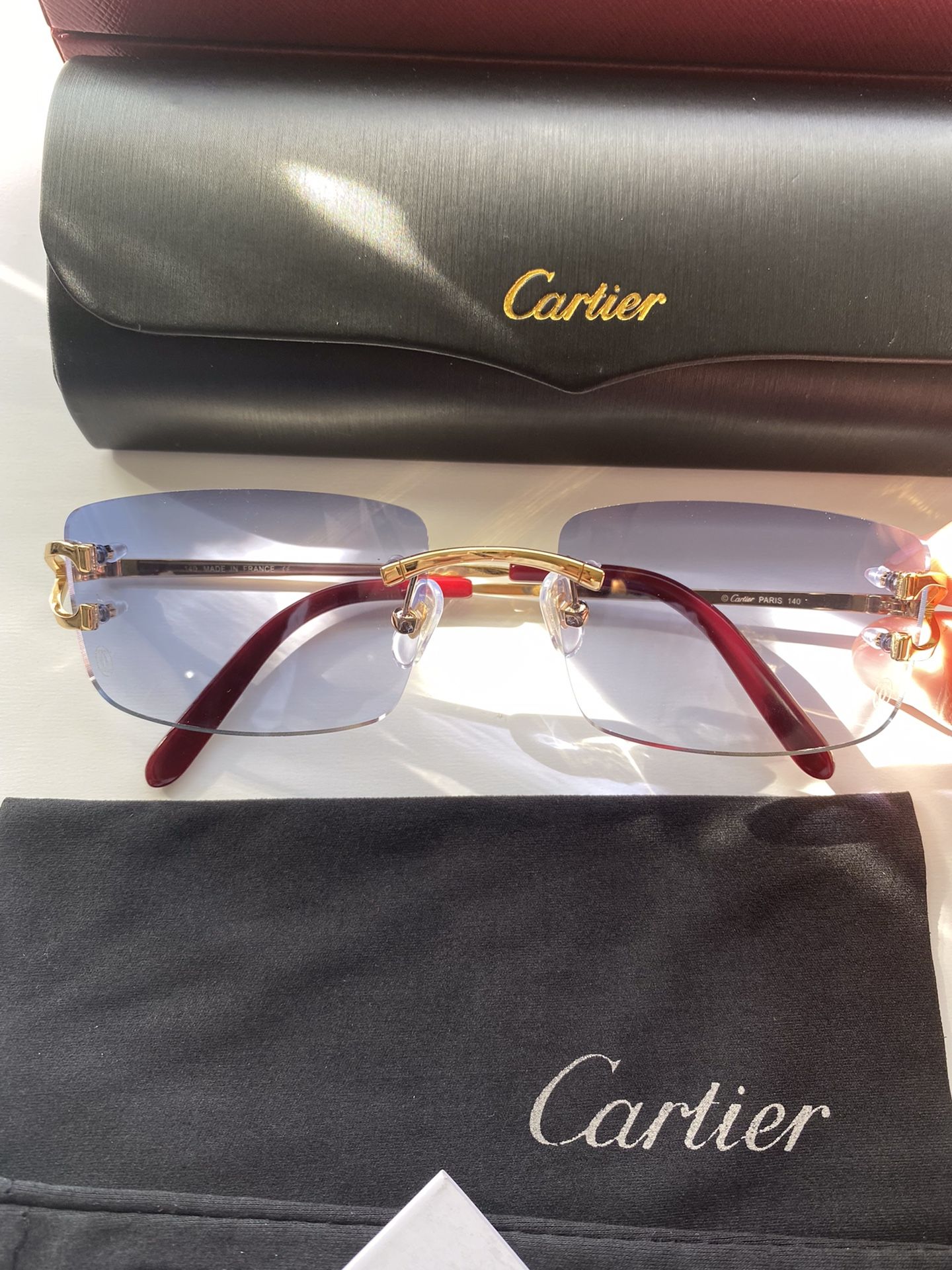 Cartier Sunglasses Glasses cartier Light Blue
