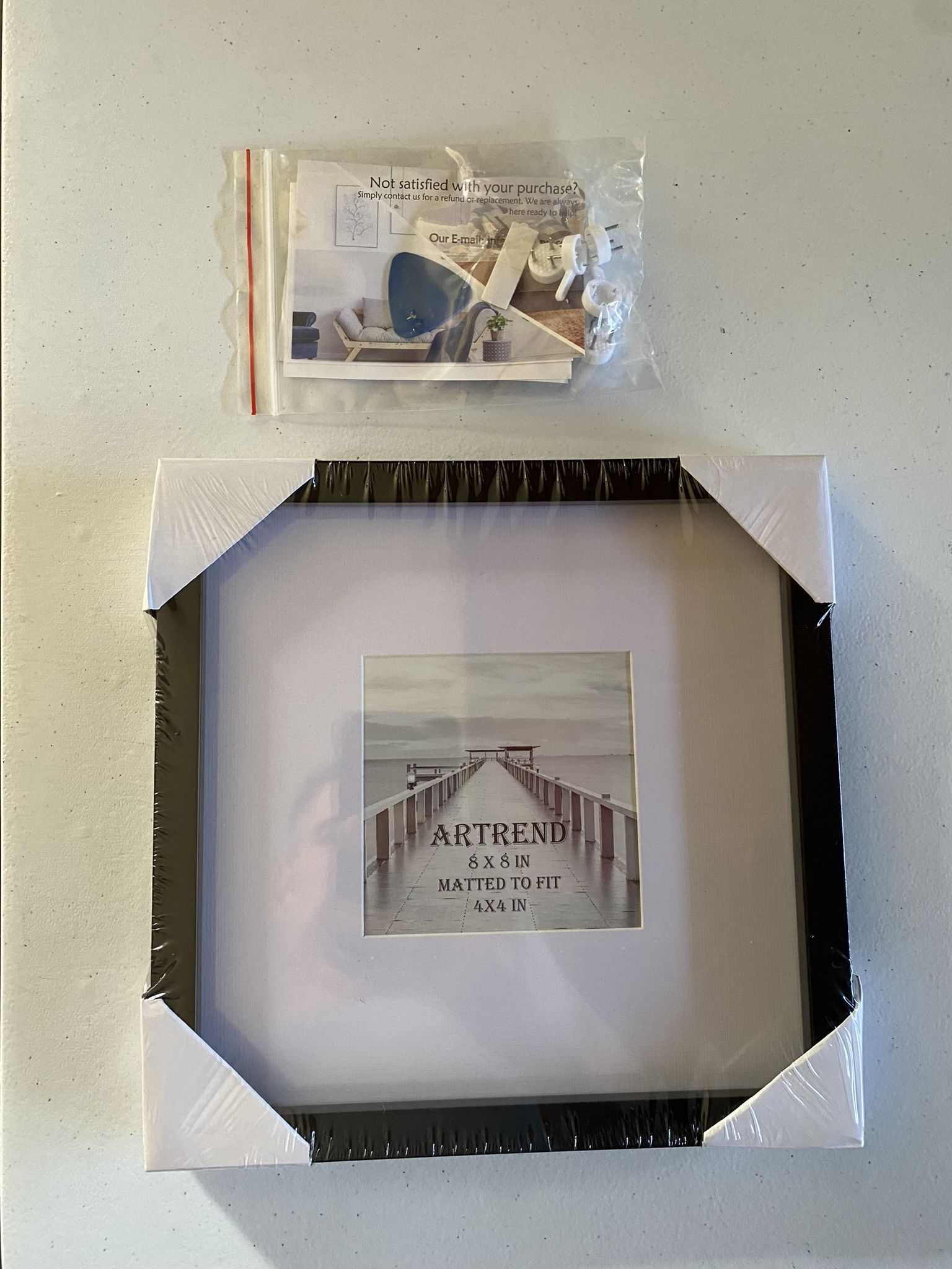 8”x8” Picture Frames - 4 Pack