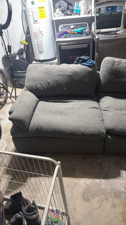 Xl 4pc goose feather sectional couch