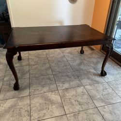 Solid Wood Vintage Dining Room Table- 3 lengths