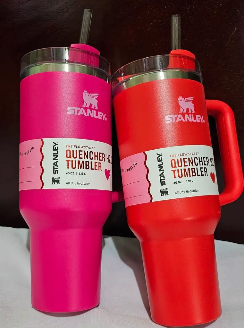 Cosmo Pink Red Valentine’s Day Stanley Cup Target Exclusive Tumbler 