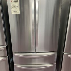 LG 36” Wide French Door Refrigerator New With Dent Or Scratch 