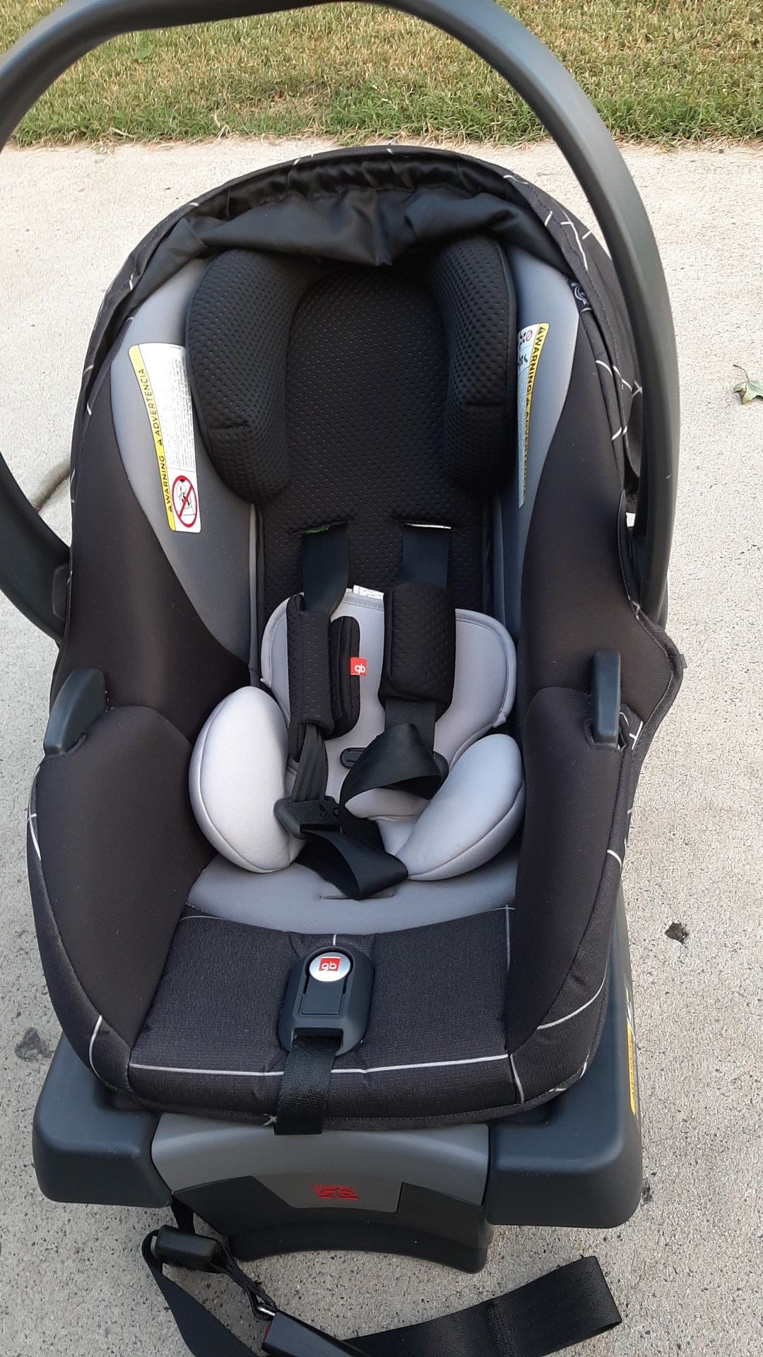 Car seat with base