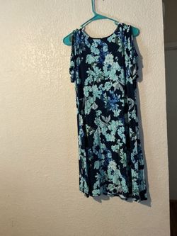 St John’s Bay Cold Shoulder Floral Dress