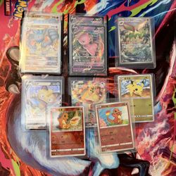 Pokemon Lot, Mew, Lucario, Pikachu, Charmander, Meowth, Flygon