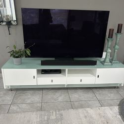 Modern TV Stand w/ LED Lighting 