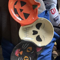 Halloween Candy Plate 