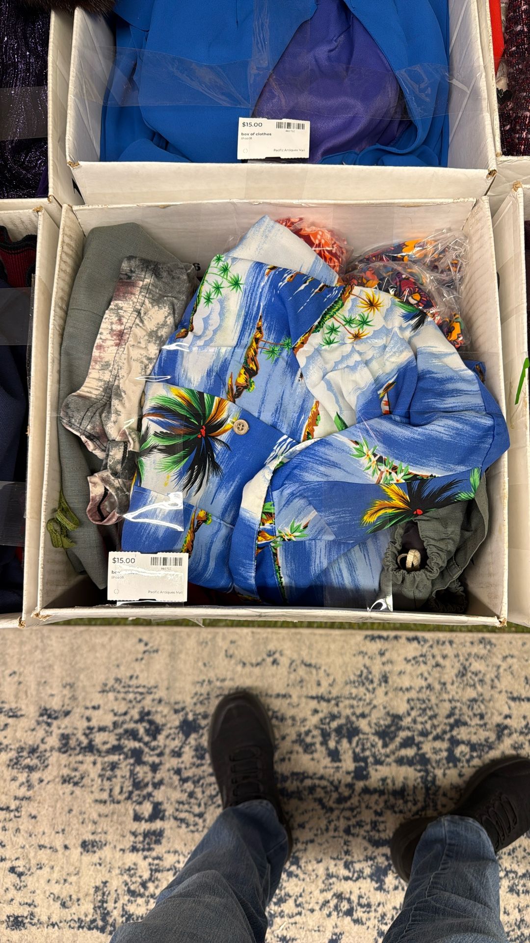 Full Box Of Clothing