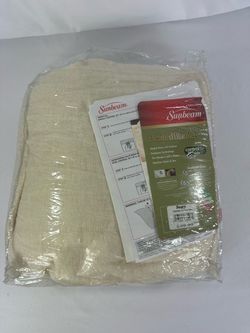 Sunbeam Heated Electric Blanket – Cream – Digital Controller