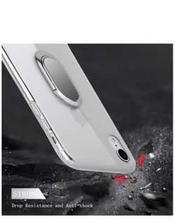 iPhone XR case with 360” rotating omg grip holder kickstand function