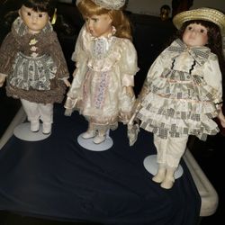 Colección De Muñecas 3 Como Nuevas 