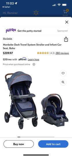 Monbebe Stroller & Carseat for Sale in Cedar Park, TX - OfferUp