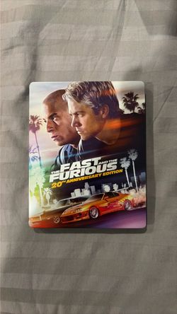 The Fast and the Furious 20th Anniversary edition dvd