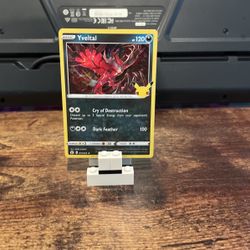 Yveltal Holo Celebrations