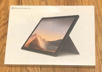Brandnew Microsoft Surface Pro 7 12.3” (10th gen intel core i7)