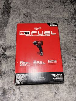 Milwaukee M18 Fuel 1/2 Mid-torque Impact Tool Only 
