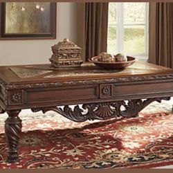 Coffee Table With Marble