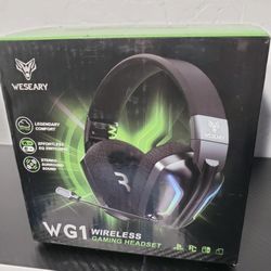 New Wireless Gaming Headsets for PC, PS5, PS4, Switch, Mac, 2.4GHz Wireless Gaming Headphone W/ ENC Noise Canceling Microphone, Bluetooth 5.4, Cool.