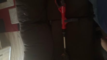 Red Cordless String Trimmer