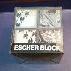 Puzzle Block Cube 1990 Of M.C.Escher