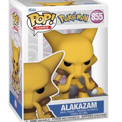 Funko Pop Vinyl figure.  Alakazam Pokemon