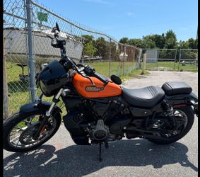 2024 Harley Davidson Nightster Special Stock Parts: Seat, Passenger Pillion, Exhaust, Windshield