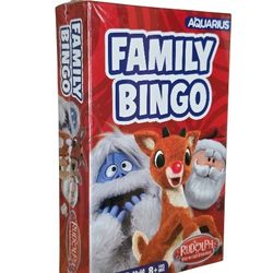 Rudolph The Red Nosed Reindeer Family Bingo Game Christmas Edition