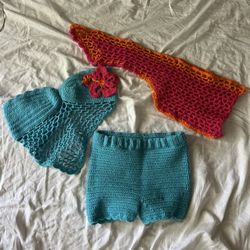 Summer Crochet 3 Piece Set 