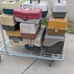 Tackle boxes and tackle