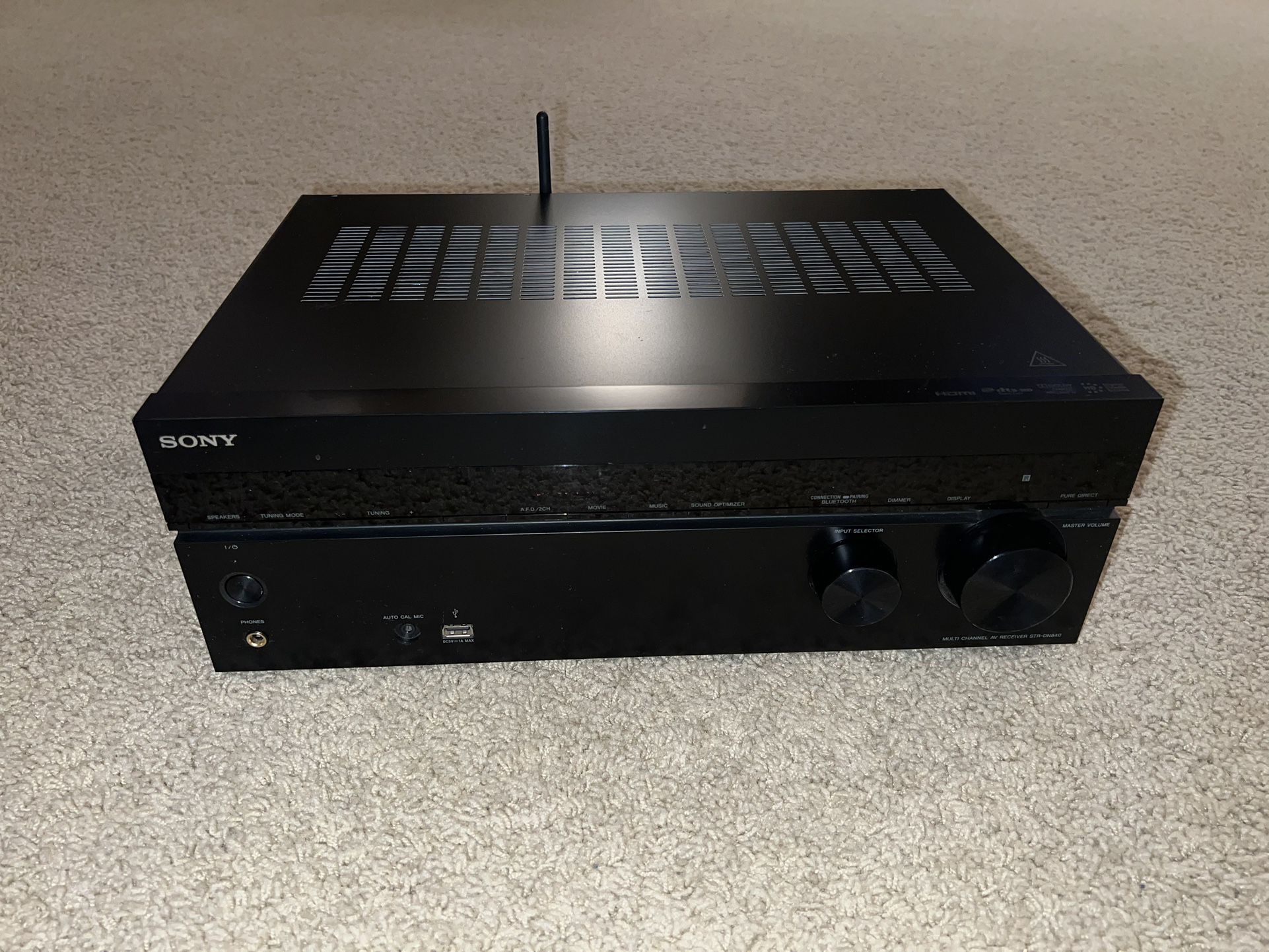 Sony 7.2 channels STR-DN840 AV receiver 4K