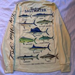 “Saltwater Fishing” Key West Performance Long Sleeve