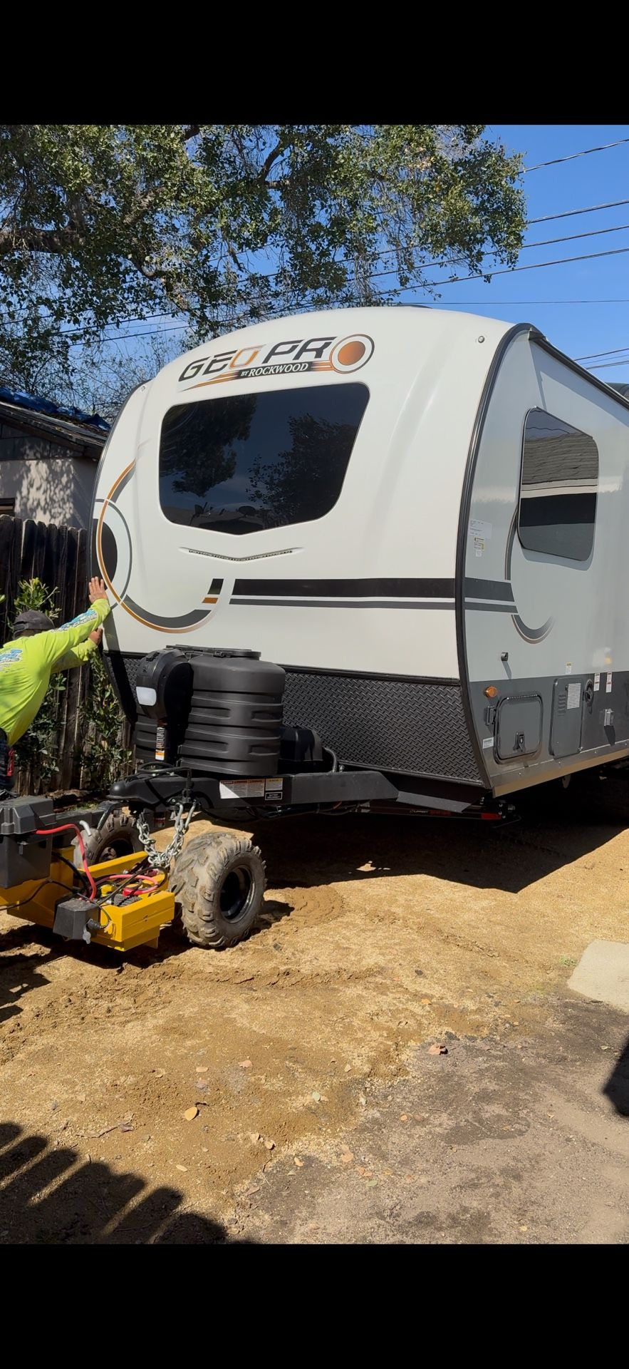 Camper Trailer Mover And relocation