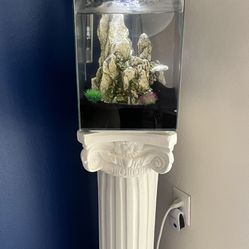 Waterfall Fish Tank And Podium Stand