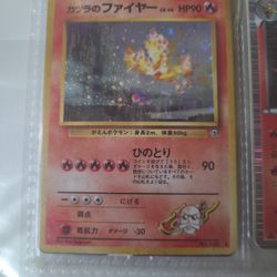 Pokemon Card Blaines Moltres Japanese